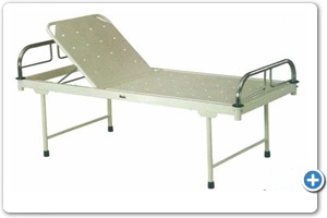 HOSPITAL BED WITH MANUAL BACKREST