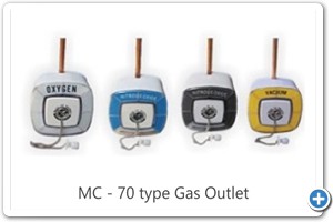 MC - 70 type Gas Outlet