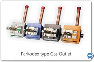 Parkodex type Gas Outlet